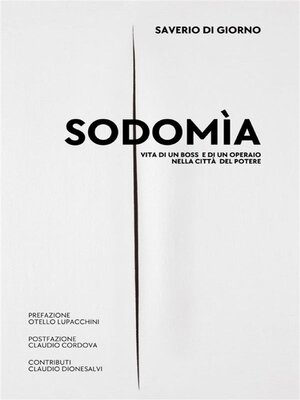 cover image of SODOMiA. Vita di un Boss e di un Operaio nella città del Potere